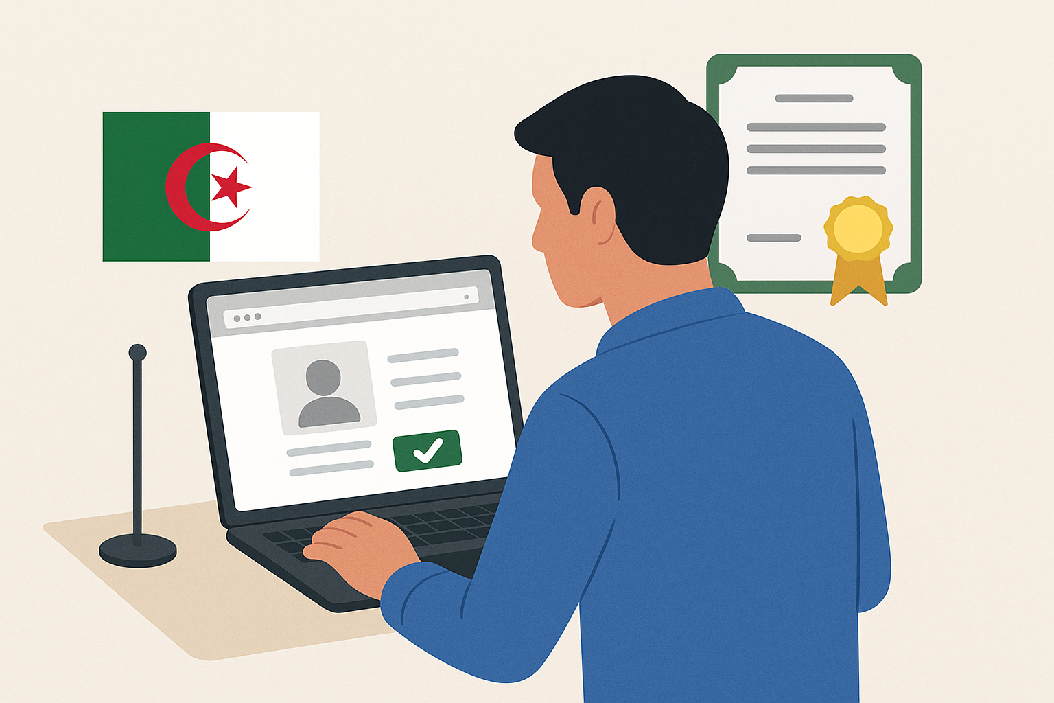 استخراج صحيفة السوابق القضائية أونلاين 2025 في الجزائر