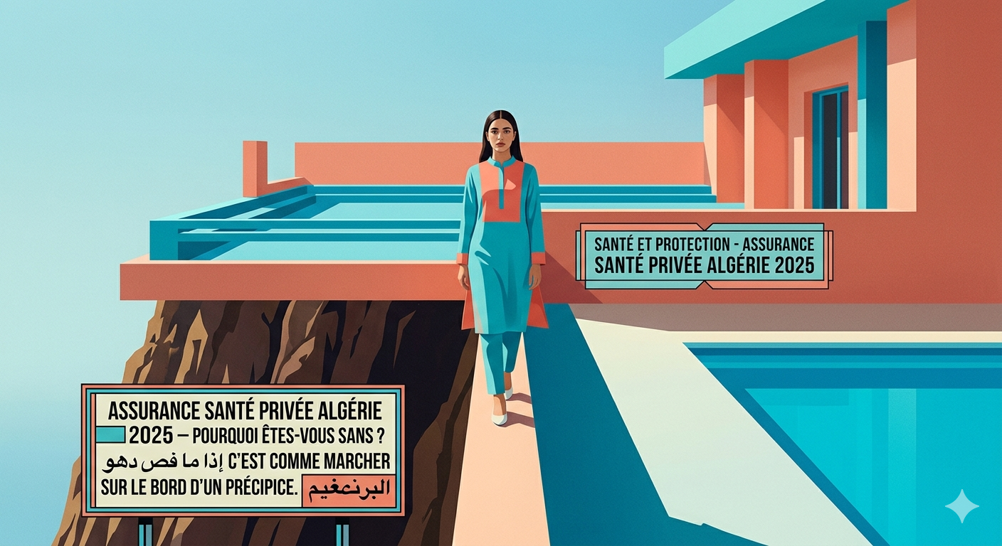 التأمين الصحي الخاص في الجزائر 2025 – لماذا أنت بدونه كمن يمشي على حافة الهاوية؟