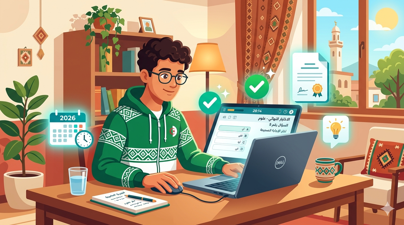 الفرض الإلكتروني للمراسلة 2026 — الدليل الشامل لجميع المستويات