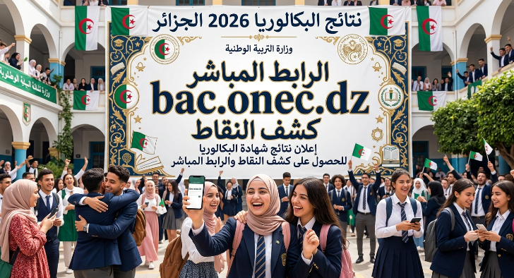 رسميًا: نتائج البكالوريا 2026 في الجزائر ظهرت الآن.. الرابط المباشر وكشف النقاط