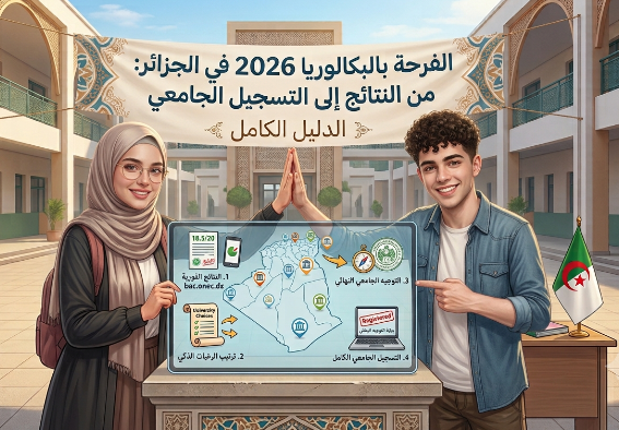 البكالوريا 2026 في الجزائر: الدليل الكامل من النتائج إلى التسجيل الجامعي