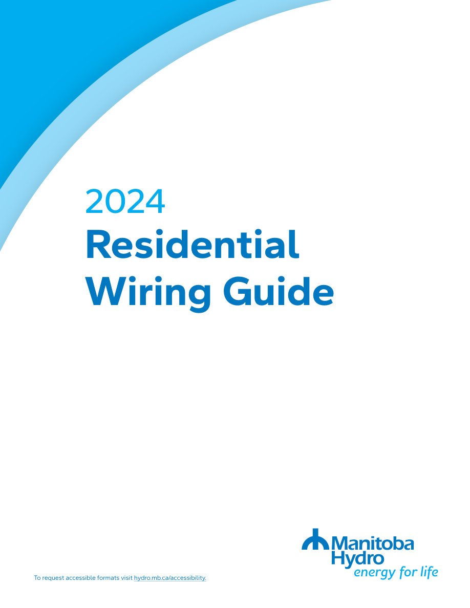Manitoba Hydro 2024 Residential Wiring Guide